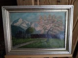 Tablou Peisaj Cires Inflorit 60x43 cm - Pictura Arta Decorativa