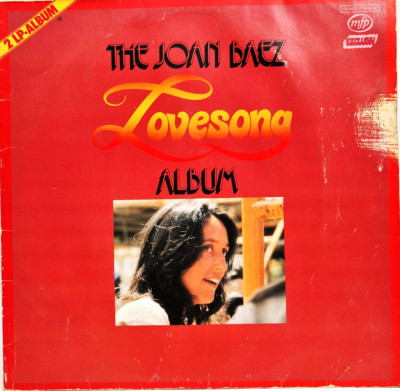 Joan Baez &amp;lrm;&amp;ndash; The Joan Baez Lovesong Album 1976 VG/VG MFP Germania 1976 foto