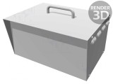 Carcasă Ventilată din Oțel 518x298x245 mm