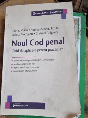NOUL COD PENAL, GHID DE APLICARE PENTRU PRACTICIENI - CORINA VOICU foto