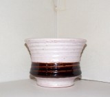 Jardinieră ceramica emailata stil raku, hand made - 2 - design Paula von Freyman, Steninge Keramik, Suedia