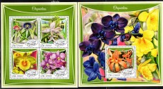 SAO TOME PRINCIPE 2017, Flora, Orhidee, serie neuzată, MNH