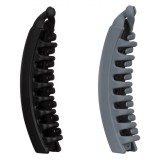 Set Clame Păr, Tip Banana, Lungime 12.5 cm, Culoare Negru și Gri, 2 Bucăți, Oem