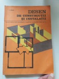 Vasile Sirbu - Desen de constructii si instalatii. Manual pentru licee industriale cu profil de constructii, clasa a IX-a
