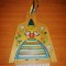 Set Matura pictata figurina femeie suedeza faras lemn decor perete bucatarie