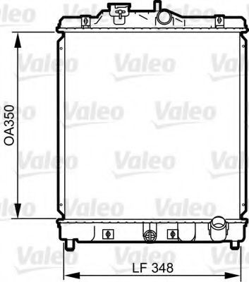 Radiator, racire motor HONDA HR-V (GH) (1999 - 2006) VALEO 734117 foto