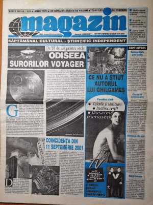 magazin 29 august 2002-art gerard depardieu,harrison ford foto
