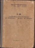 HST C1635 Cercetarea transmisiunile la divizionul și bateria de artilerie 1984