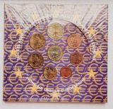 M01 Franta set monetarie EURO 8 monede 2002 - sigilat - UNC, Europa