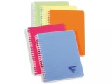 Caiet A5 spirala 90 file Clairefontaine Lincolor