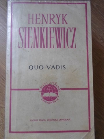 QUO VADIS-HENRYK SIENKIEWICZ