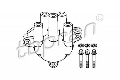 Capac distribuitor OPEL ASTRA F Hatchback (53, 54, 58, 59) (1991 - 1998) TOPRAN 202 009 foto