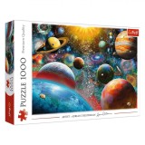 Puzzle Trefl, Spatiu cu Planete 1000 Piese, Multicolor