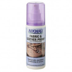 Soluție pentru impermeabilizat Nikwax Fabric & Leather Spray - 125ml