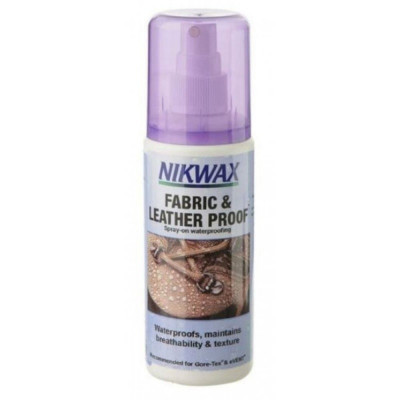 Soluție pentru impermeabilizat Nikwax Fabric &amp;amp; Leather Spray - 125ml foto