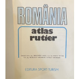 ROMANIA , ATLAS RUTIER , 1981