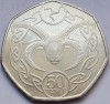50 pence 2017 Isle of Man, Manx Loaghtan km#1583, Europa