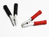 Set 2 clesti baterie auto BestAutoVest 500-800A, cu izolatie rosie si neagra, prindere in interiorul manerelor, Realparts