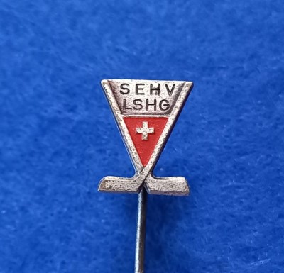 Insignă a Federației de Hochei pe Gheață din ELVETIA foto