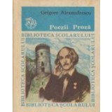 Poezii. Proza (Grigore Alexandrescu)