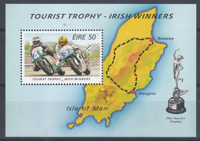 Irlanda 1996 - MOTOCICLISM - MNH