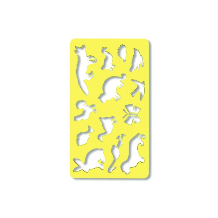 Sablon 13 animale diverse mici koh-i-noor