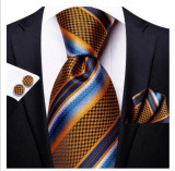 Set cravata + batista + butoni - matase - model 199
