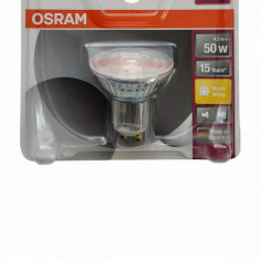 Spot Led GU10, PAR16, 350 lm, 50W (4.3W) lumina calda, Osram