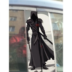 Sticker Auto Stalpi Usi Dead Love , Autocolant Indraznet si Creativ pentru Masina Ta