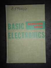 BERNARD GROB - BASIC ELECTRONICS foto
