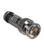 Mufa BNC tata sertizare prin compresie 75 ohm pentru RG59 cu pin aurit, Oem