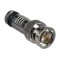 Mufa BNC tata sertizare prin compresie 75 ohm pentru RG59 cu pin aurit