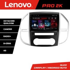 Navigatie Mercedes Vito w447 2016- Android radio gps internet 8 core QLED 2K 8+256 360 Lenovo CarStore Technology foto