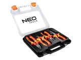 Kit cleşti izolaţi NEO TOOLS 4 buc. &icirc;n cutie plastic