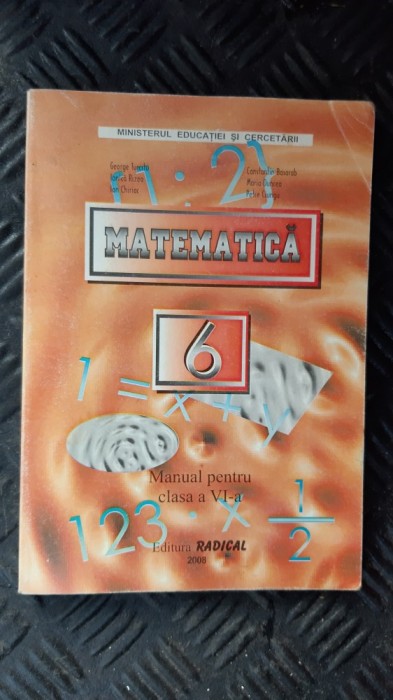 MATEMATICA CLASA A VI A - TURCITU ,RIZEA ,CHIRIAC ,CIUNGU
