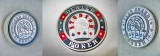 9168-I-Moneda Casino Card Guard Studson Poker metal argintat emailat-d-4 cm.