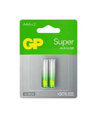 Set baterii GP Super alkaline R3 AAA 2buc GP24A-BL2 foto