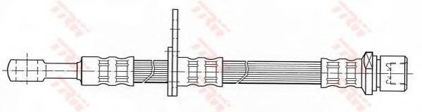 Conducta / cablu frana SUBARU LEGACY III Combi (BE, BH) (1998 - 2003) TRW PHD438