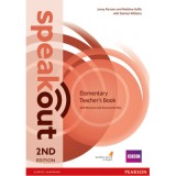 Speakout Elementary 2nd Edition Teachers Guide with Resource &amp;amp; Assessment Disc Pack - Jenny Parsons