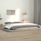 Cumpara ieftin Cadru de pat, 140x190 cm, lemn masiv de pin