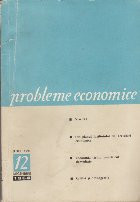 Probleme Economice, Decembrie 1964