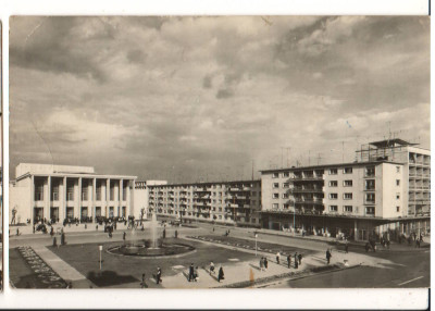 CPIB 21219 CARTE POSTALA - BACAU. PIATA CASEI DE CULTURA foto