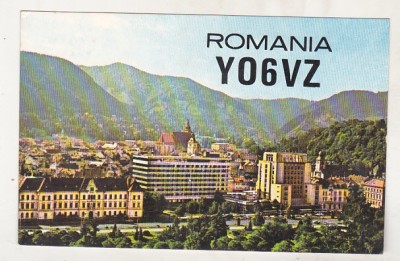 bnk cp Brasov - Vedere - carte postala QSL circulata foto