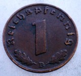 2.753 GERMANIA 1 REICHSPFENNIG 1938 B