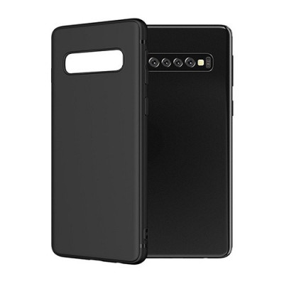 Husa telefon Silicon Samsung Galaxy S10 g973 black Hoco Fascination foto