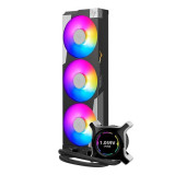 Cooler procesor cu lichd Segotep KL II 360 negru iluminare aRGB