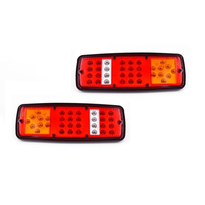 Set de Doua Lampi Auto LED Spate 5 Functii, Remorca, Camion, Trailer, 12V