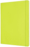 Carnet Moleskine - Lemon Green Extra Large Ruled Notebook Soft | Moleskine