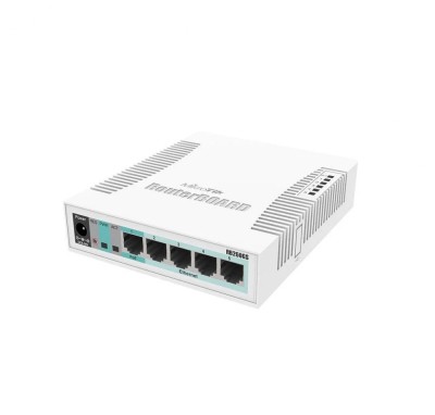 SWITCH MIKROTIK RB260GS, 5xLAN Gigabit, SFP cage, SMART, plastic case foto