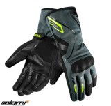 Cumpara ieftin Manusi barbati pentru scuter - motocicleta Touring/Adventure iarna Seventy model:SD-T57 Giao-culoare:negru/gri/galben fluor Negru/gri/galben fluor 3XL